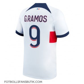 Paris Saint-Germain Goncalo Ramos #9 Replika Bortatröja 2023-24 Kortärmad